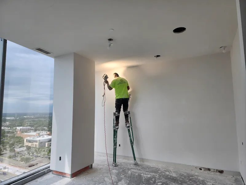 AJ Drywall project photo from the original article